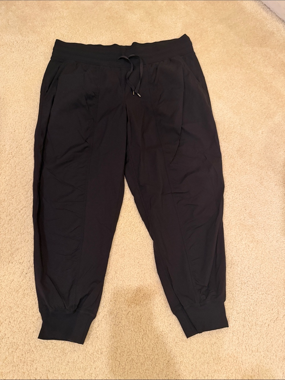 Lululemon Dance Studio Black Jogger Pants - Casual Drawstring Sweatpants